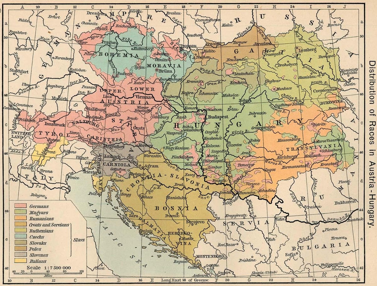 austria hongaria peta 1900