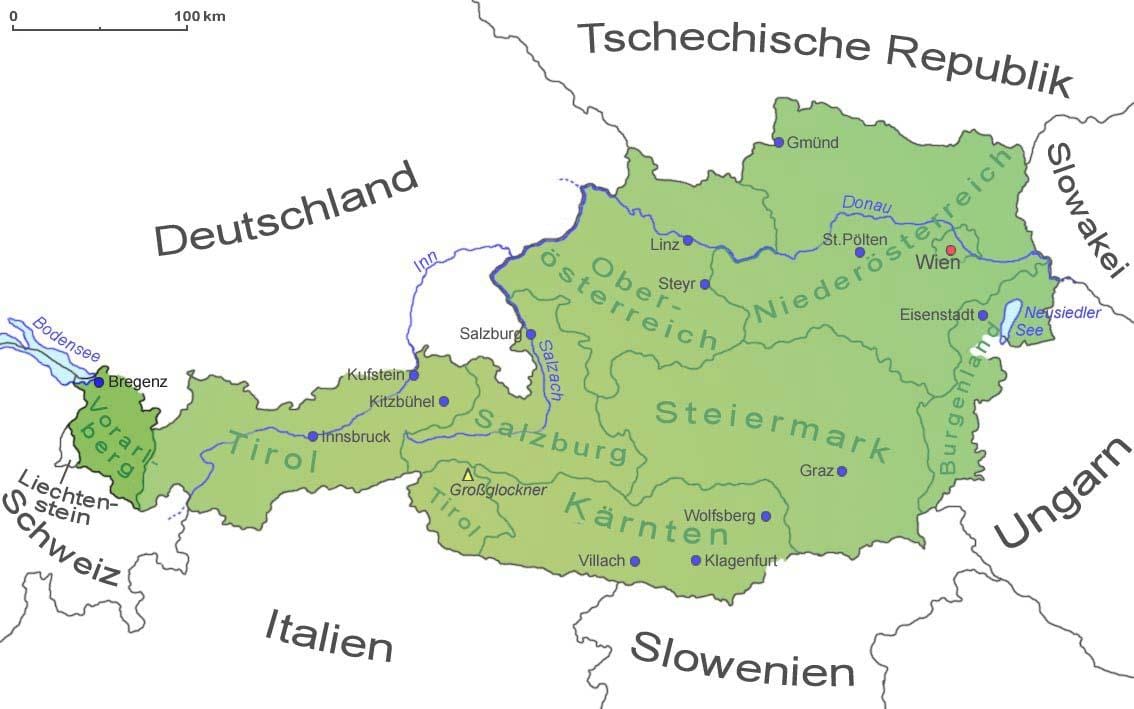 peta dari austria vorarlberg