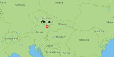 Peta dari vienna austria dan daerah sekitarnya