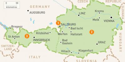 Peta dari austria