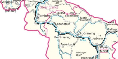 Peta dari steyr austria 