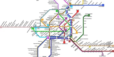 Wina austria peta transportasi umum